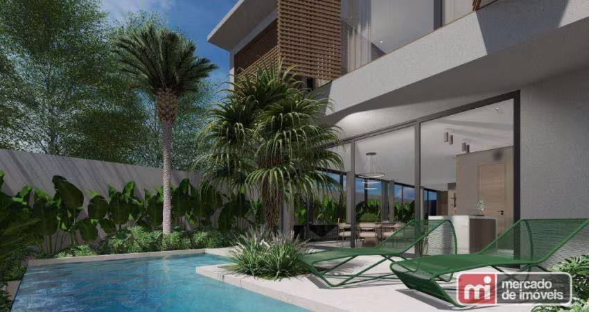 Casa com 4 dormitórios à venda, 380 m² por R$ 4.000.000,00 - Jardim Olhos D'Água - Ribeirão Preto/SP