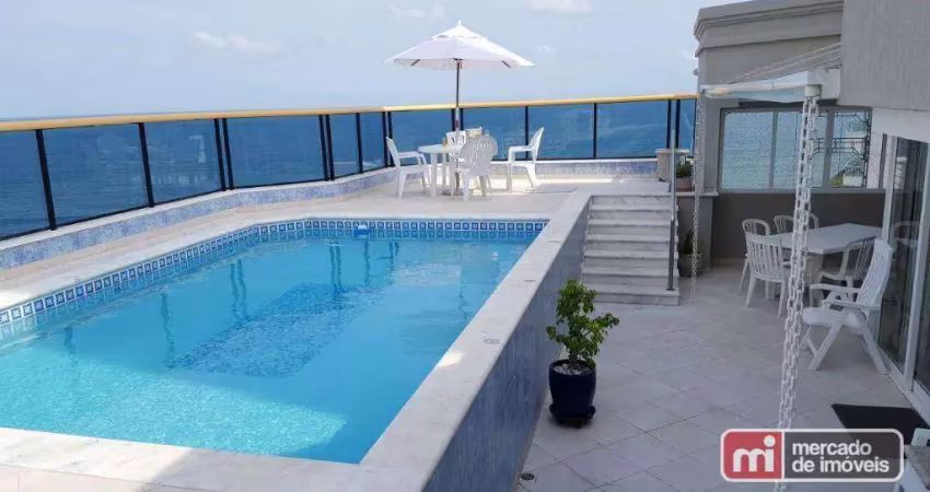 Apartamento com 7 dormitórios à venda, 340 m² por r$ 3.500.000,00 - enseada guaruja - guarujá/sp