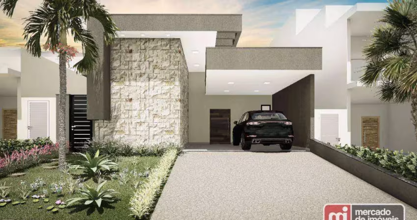 Casa com 3 dormitórios à venda, 153 m² por R$ 1.040.000,00 - Condomínio Villa Romana I - Ribeirão Preto/SP