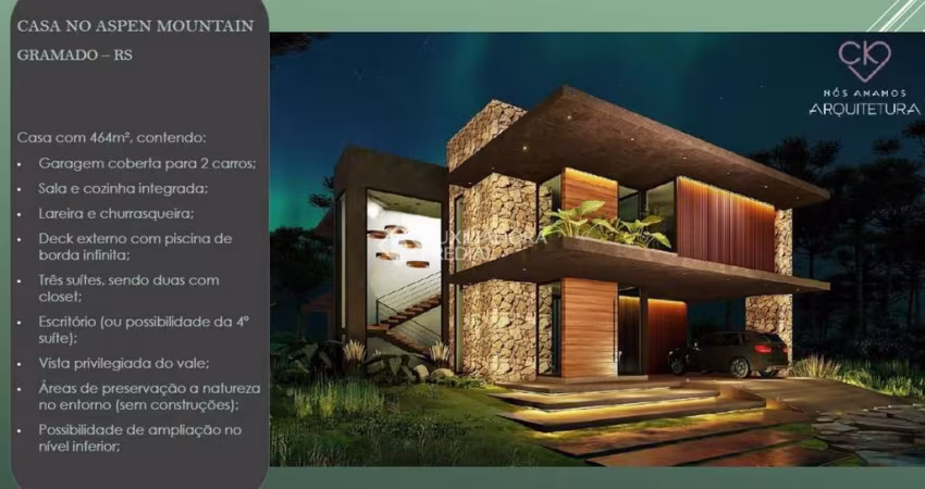 Casa em condomínio fechado com 3 quartos à venda na Ers-235, 5, Aspen Mountain, Gramado