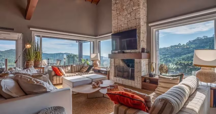 Casa em condomínio fechado com 5 quartos à venda na J, 15, Aspen Mountain, Gramado
