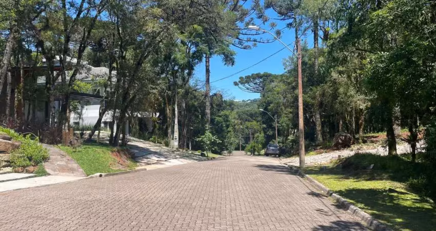 Terreno em condomínio fechado à venda na quadra D lote 14, 14, Parque Pinheiro Grosso, Canela