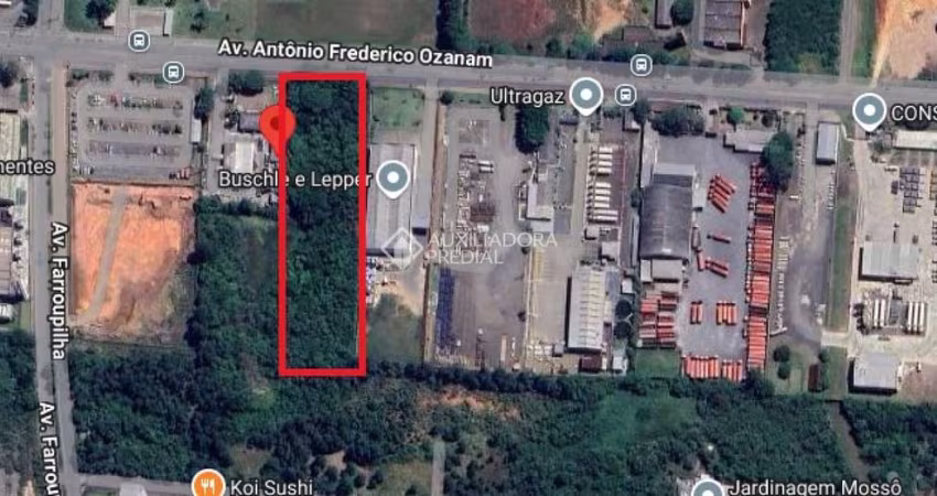 Terreno em condomínio fechado à venda na Rua Antônio Frederico Ozanan, 1455, Brigadeira, Canoas