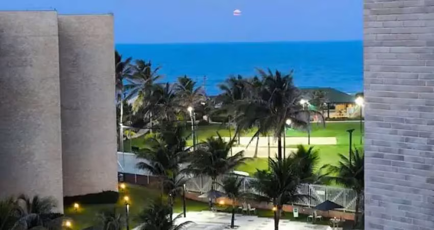 Porto das dunas pe na areia apartamento terreo nascente