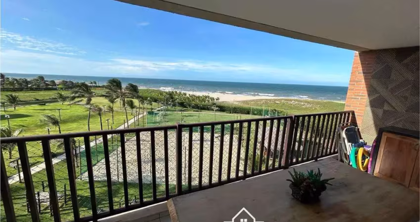 Porto das dunas apartamento de frente ao mar 4 quartos