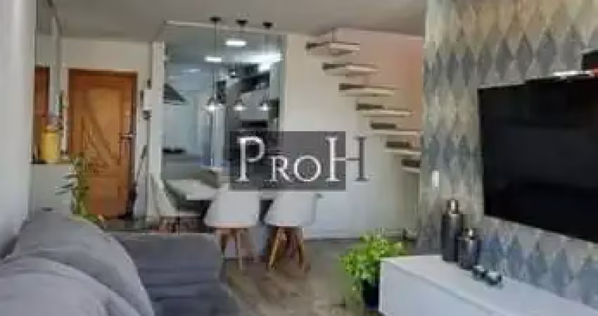 Apartamento cobertura à venda 3 quartos santa maria são caetano
