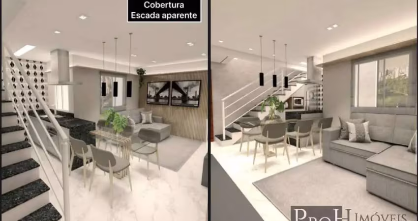 Cobertura 3 dormitórios sendo 1 suíte e piscina privada – r$ 799.000,00