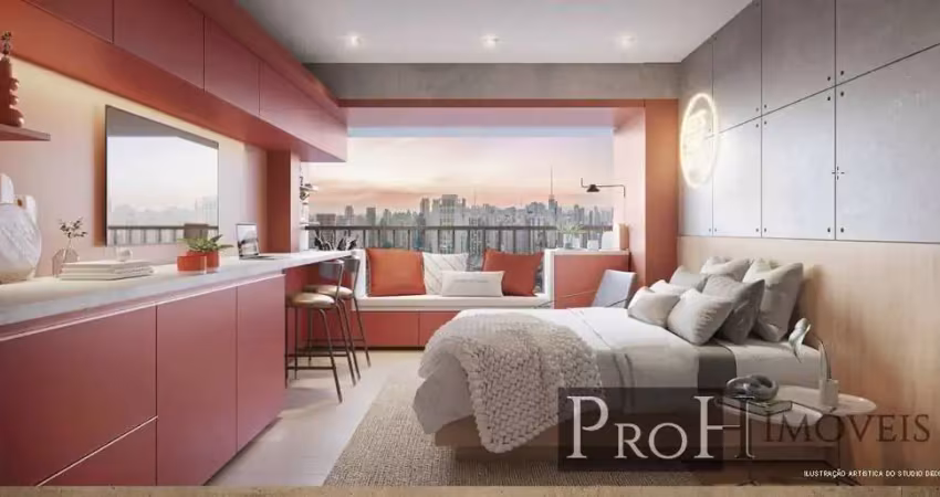 Studio à à venda 1 quarto quartos em são paulo - 363.000,00