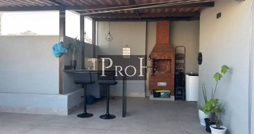 Apartamento cobertura à venda 3 quartos vila são pedro, santo andré