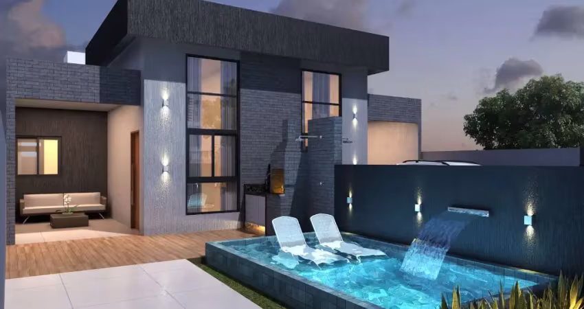 Casa colibrisalto padrão 3 quartos semdo duas suites , piscina