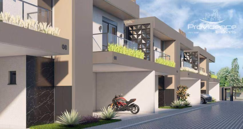 Sobrado com 3 dormitórios à venda, 134 m² por R$ 736.560,00 - Country - Cascavel/PR