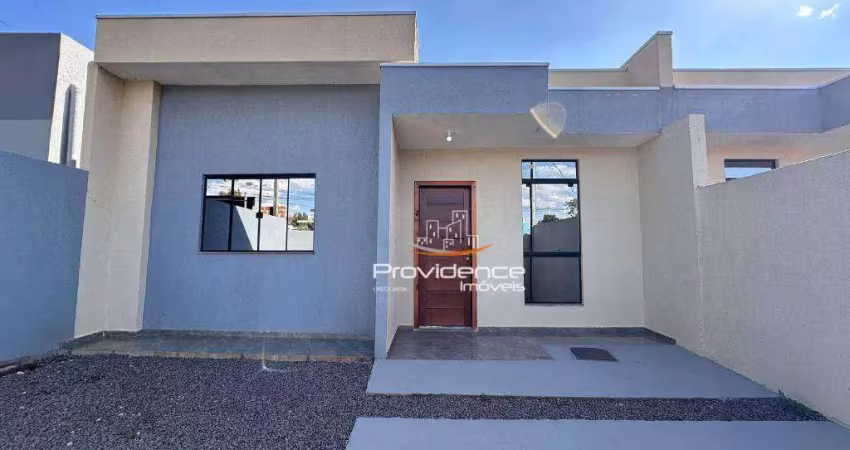 Casa com 3 dormitórios para alugar, 66 m² por r$ 1.775,00/mês - santa felicidade - cascavel/pr