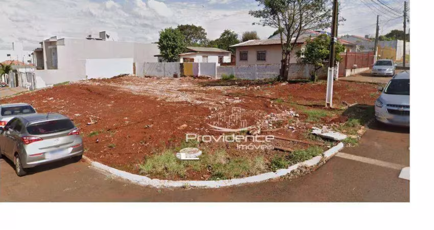 Terreno à venda, 525 m² por r$ 839.000,00 - pioneiros catarinenses - cascavel/pr