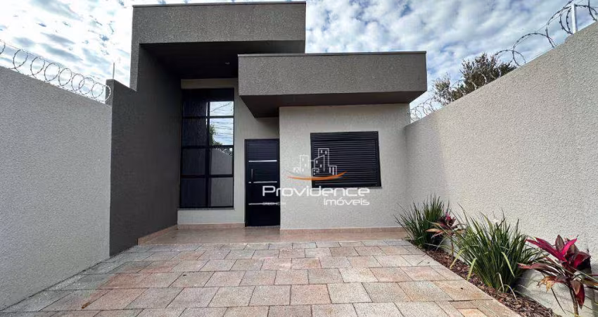 Casa com 3 dormitórios à venda, 81 m² por R$ 450.000,00 - Alto Alegre - Cascavel/PR
