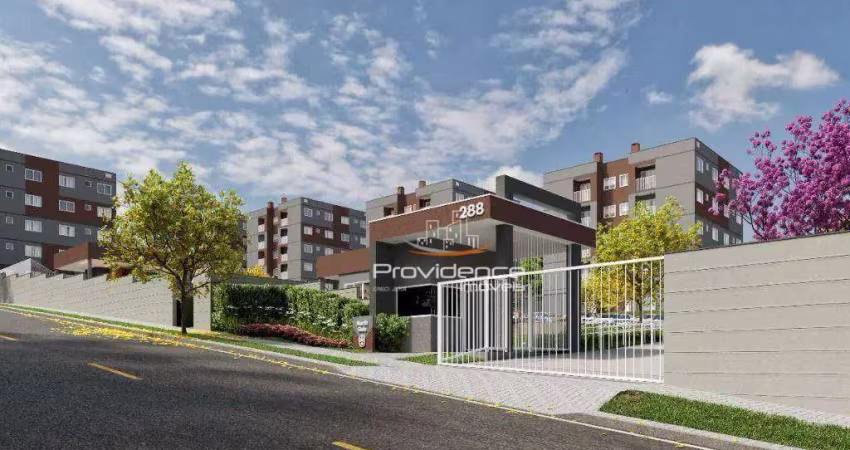Apartamento com 2 dormitórios à venda, 43 m² por r$ 224.900,00 - floresta - cascavel/pr