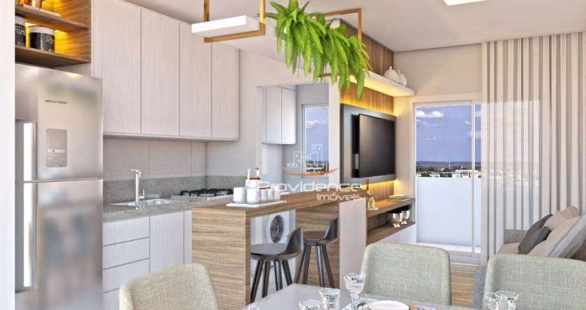 Apartamento com 2 dormitórios à venda, 51 m² por R$ 330.000,00 - Nova Cidade - Cascavel/PR