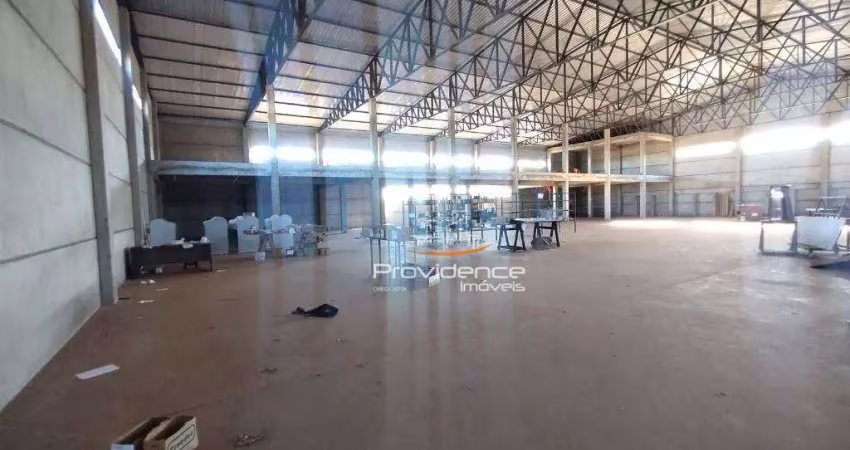 Barracão para alugar, 1800 m² por r$ 27.000,00/mês - interlagos - cascavel/pr