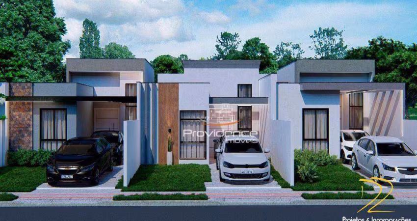 Casa com 3 dormitórios à venda, 118 m² por R$ 617.000,00 - Canadá - Cascavel/PR