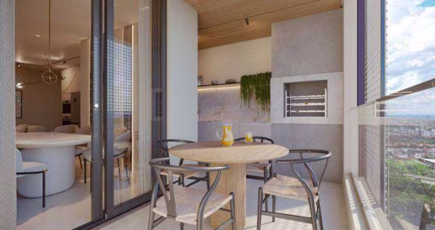 Apartamento com 3 dormitórios à venda por R$ 957.335,31 - Country - Cascavel/PR