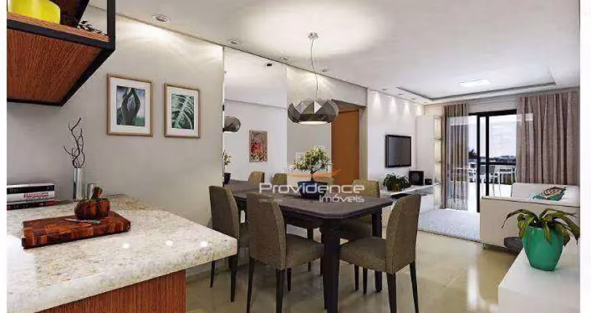 Apartamento com 2 dormitórios à venda, 63 m² por r$ 390.000,00 - pioneiros catarinenses - cascavel/pr