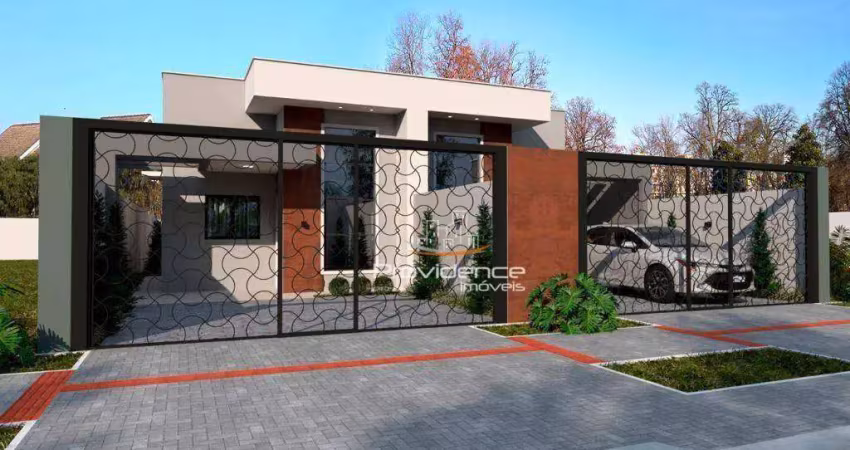 Casa com 3 dormitórios à venda, 89 m² por r$ 549.900 - periolo - cascavel/pr