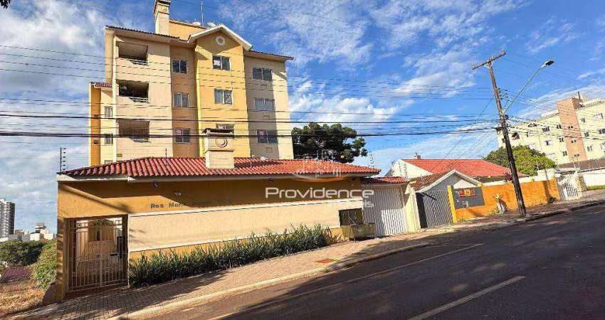 Apartamento com 3 dormitórios para alugar, 102 m² por R$ 2.540,00/mês - Centro - Cascavel/PR