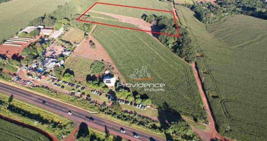 Terreno à venda, 24 m² por r$ 3.000.000,00 - zona rural - cascavel/pr