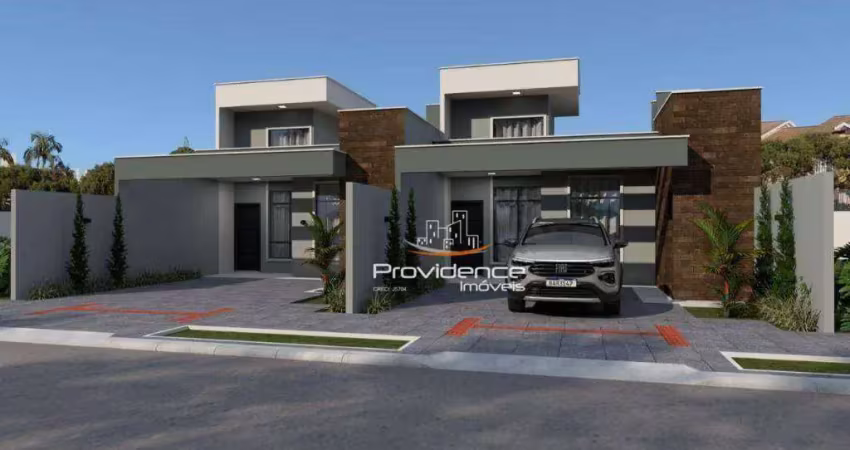 Casa com 3 dormitórios à venda, 90 m² por r$ 680.000 - colinas tropical ii - cascavel/pr