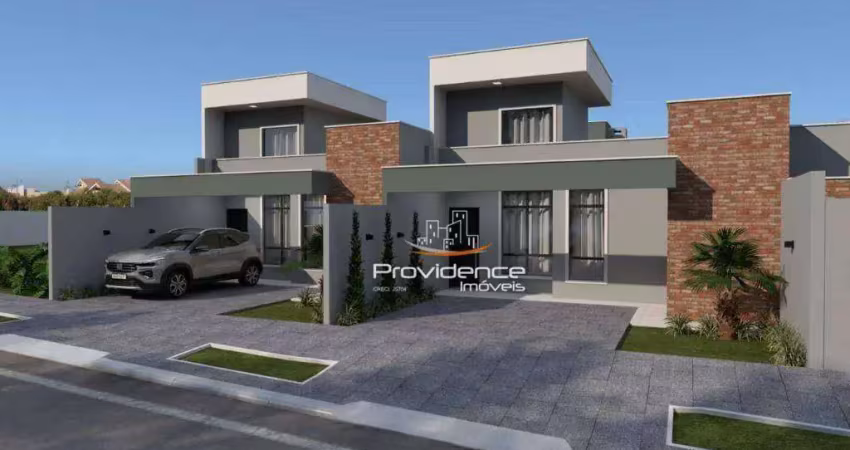 Casa com 3 dormitórios à venda, 86 m² por r$ 650.000 - fag - cascavel/pr