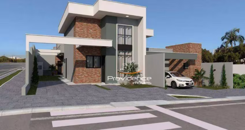 Casa com 2 dormitórios à venda, 80 m² por r$ 650.000 - santa cruz - cascavel/pr