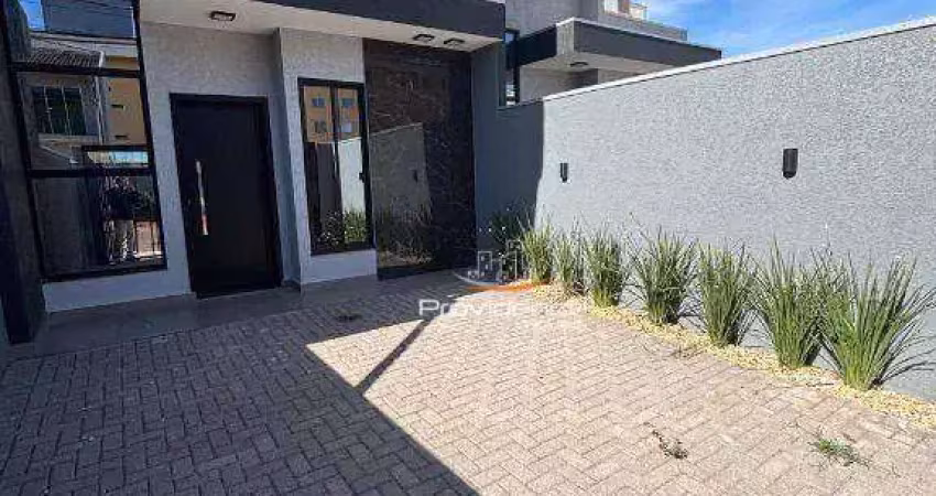 Casa com 2 dormitórios à venda, 56 m² por r$ 420.000,00 - andrada - cascavel/pr