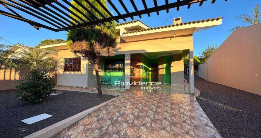 Casa com 2 dormitórios para alugar, 90 m² por r$ 3.070,00/mês - alto alegre - cascavel/pr
