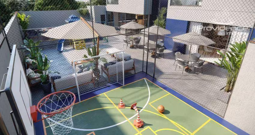 Apartamento com 1 dormitório à venda, 61 m² por r$ 489.818,70 - alto alegre - cascavel/pr