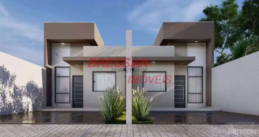 Casa à venda,em obra com 75 mts  florais do parana, cascavel - pr