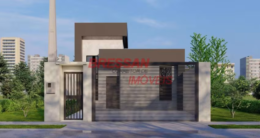 ULTIMA UNIDADE   casa com 67m  no bairro Floresta, Cascavel-Pr