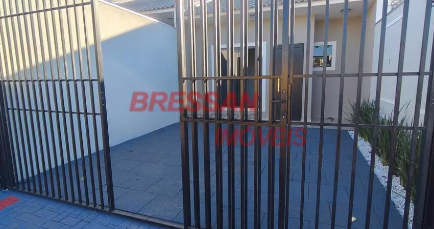 Casa na planta com flexibilidade na entrada com 3 quartos em lage