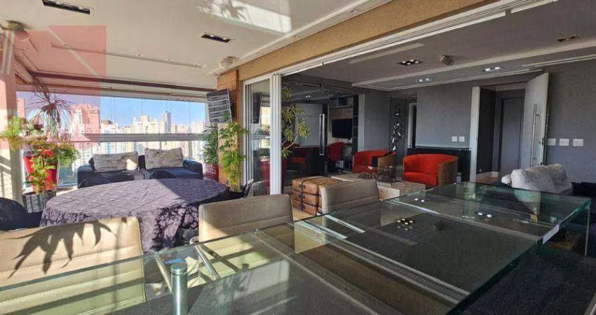 Apartamento com 4 dormitórios, 206 m² - venda por R$ 3.500.000,00 ou aluguel por R$ 21.500,00/mês - Vila Romana - São Paulo/SP