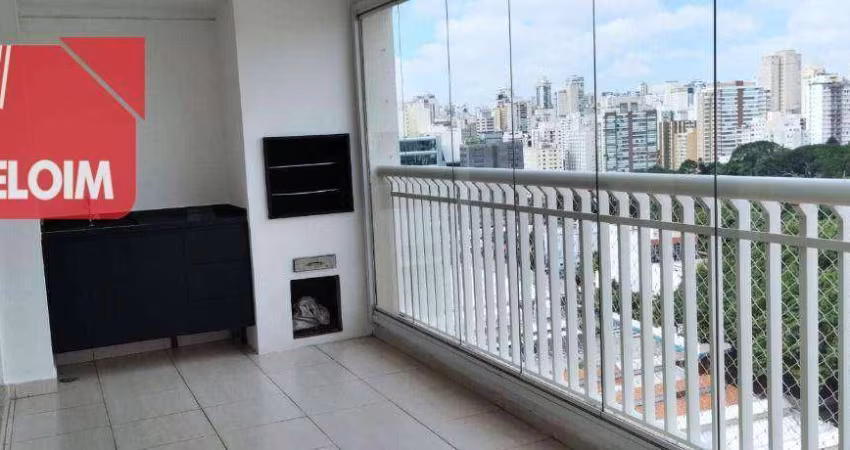 Apartamento com 4 dormitórios para alugar, 126 m² por R$ 9.510,00/mês - Perdizes - São Paulo/SP