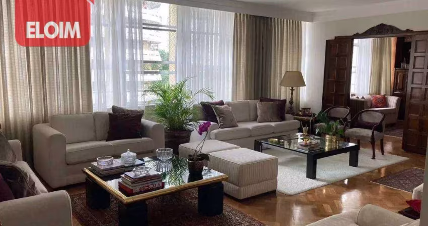 Apartamento com 4 dormitórios, 275 m² - venda por R$ 2.440.000,00 ou aluguel por R$ 16.557,00/mês - Higienópolis - São Paulo/SP