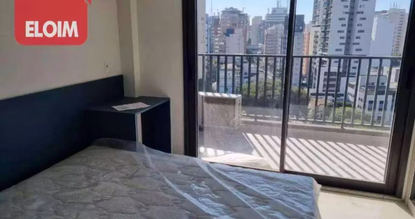 Apartamento com 1 dormitório à venda, 24 m² por r$ 550.000,00 - paraíso - são paulo/sp
