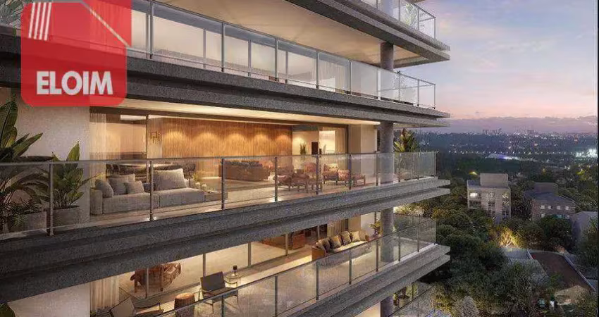 Apartamento com 4 dormitórios à venda, 327 m² por r$ 9.005.960,00 - alto de pinheiros - são paulo/sp