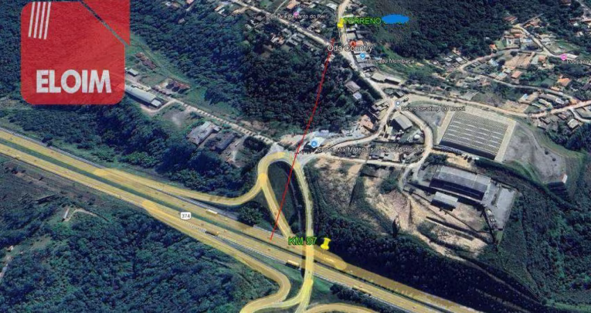 Terreno à venda, 2500 m² por R$ 1.500.000,00 - Mombaça - São Roque/SP