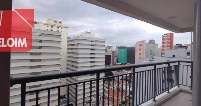 Apartamento com 2 dormitórios para alugar, 46 m² por r$ 4.110,00/mês - pompeia - são paulo/sp
