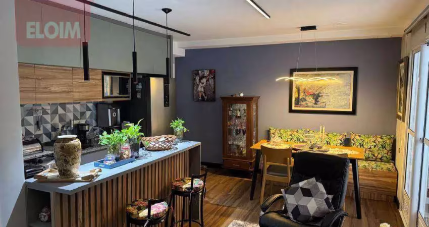Apartamento com 1 dormitório para alugar, 46 m² por r$ 5.380,00/mês - pompeia - são paulo/sp