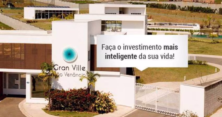 OPORTUNIDADE - Terreno Gran Vile São Venâncio Portaria 1 - R$330.000