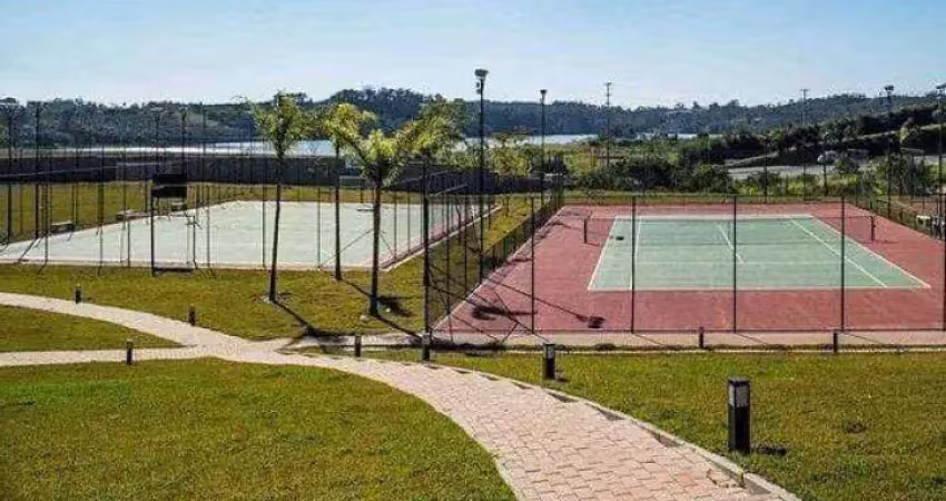 Terreno em declive de 458m² condomínio bosque do horto em jundiaí r$895.000