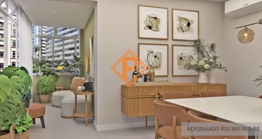 Apartamento para venda em rio de janeiro, copacabana, 4 dormitórios, 1 suíte, 3 banheiros, 1 vaga