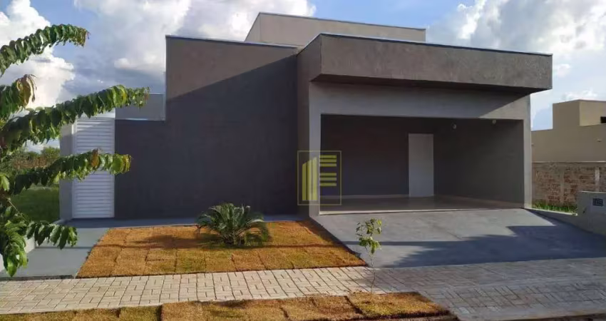 Casa terrea para locação em condomínio com 03 dormitórios, 01 suíte e lazer completo no condomínio.