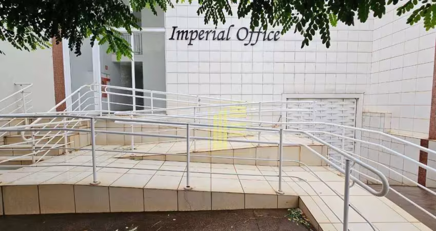 Sala comercial para locação no bairro vila imperial com 02 salas com ar condicionado e garagem.