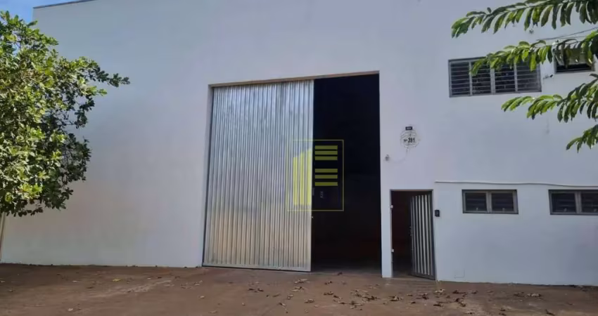Barracão para locação de 900 m² com mezanino, próximo da vicinal de shimist.